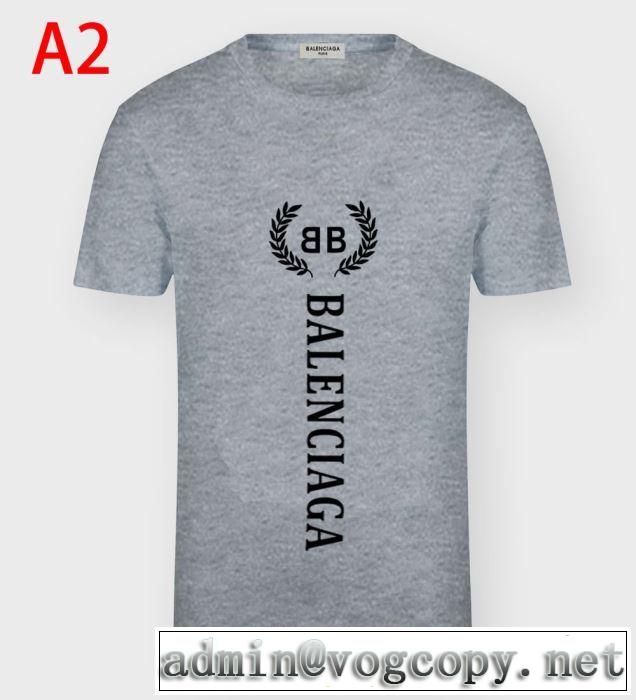 多色可選 BALENCIAGA 今なお素敵なアイテムだ バレンシアガ  半袖Tシャツおしゃれに大人の必見