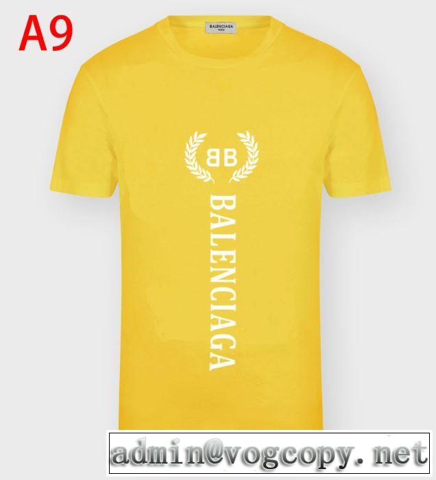 多色可選 BALENCIAGA 今なお素敵なアイテムだ バレンシアガ  半袖Tシャツおしゃれに大人の必見
