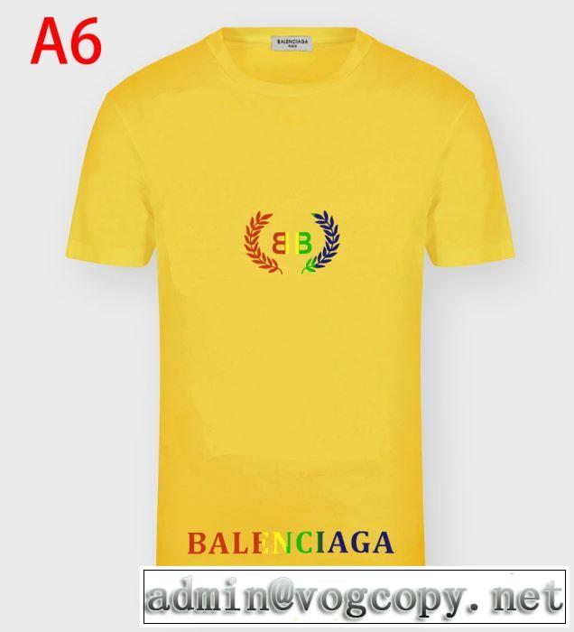 多色可選 普段のファッション バレンシアガ大人気のブランドの新作  BALENCIAGA 半袖Tシャツ
