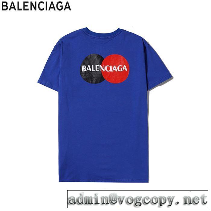 飽きもこないデザイン 2020話題の商品 多色可選 バレンシアガ BALENCIAGA 半袖Tシャツ