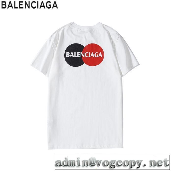 飽きもこないデザイン 2020話題の商品 多色可選 バレンシアガ BALENCIAGA 半袖Tシャツ