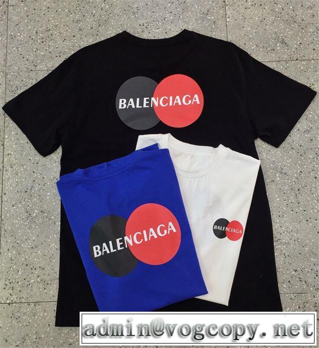飽きもこないデザイン 2020話題の商品 多色可選 バレンシアガ BALENCIAGA 半袖Tシャツ