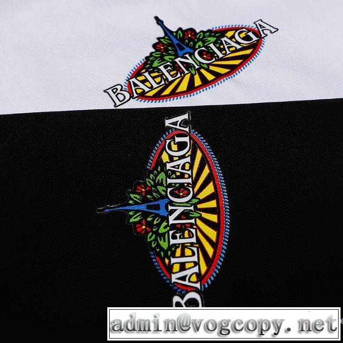 2色可選 20SSトレンド バレンシアガ BALENCIAGA 手頃価格でカブり知らず 半袖Tシャツ素敵なアイテム