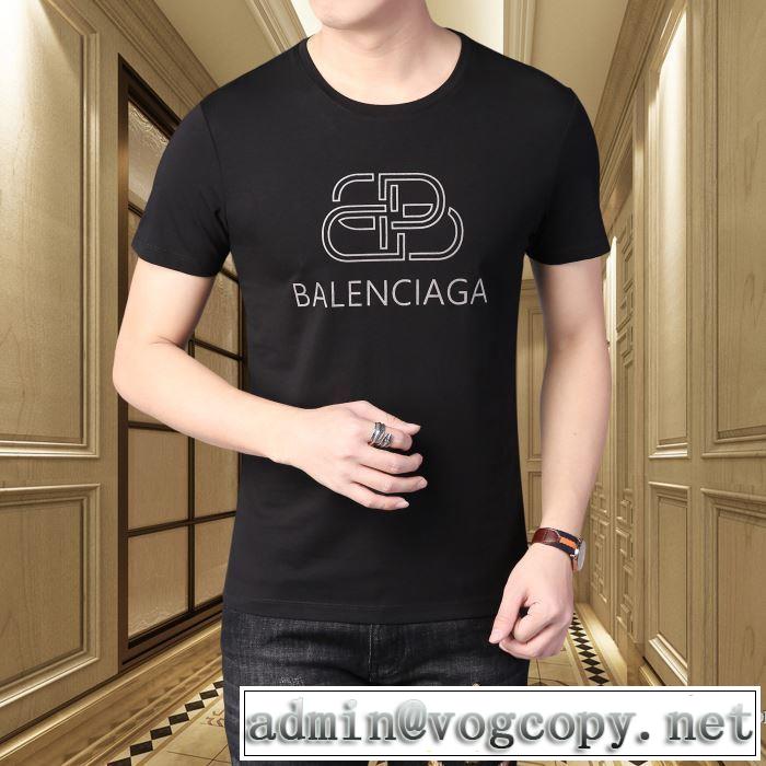 半袖Tシャツ 3色可選 通勤通学どちらでも使え バレンシアガ 万能に使える BALENCIAGA 限定アイテムが登場