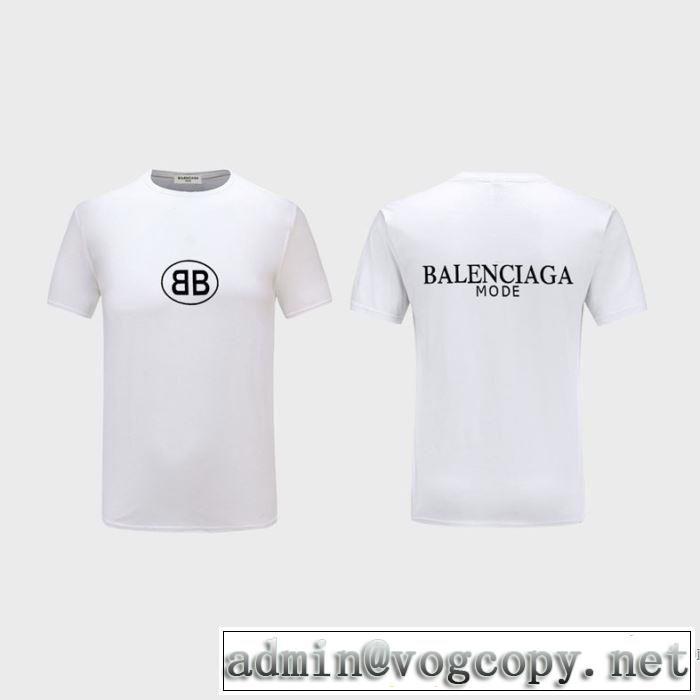 多色可選 着こなしを楽しむ 半袖Tシャツ 有名ブランドです バレンシアガ BALENCIAGA 争奪戦必至