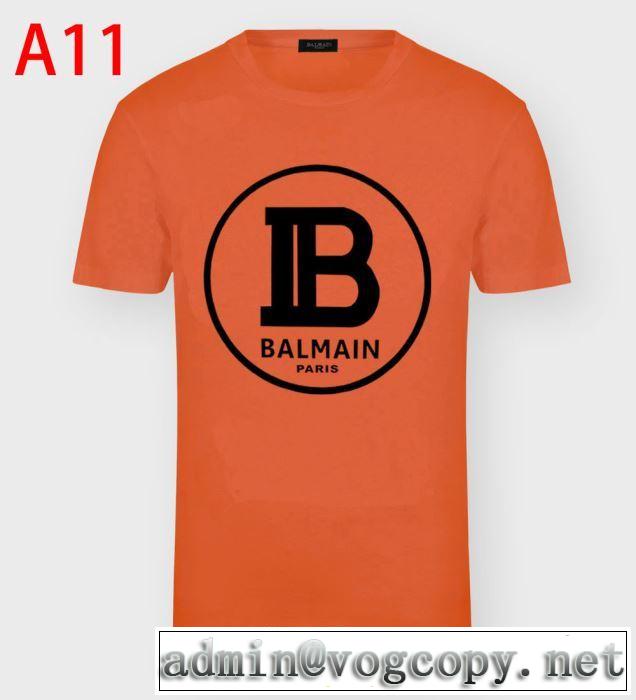 多色可選　お値段もお求めやすい バルマン 2020話題の商品 BALMAIN 半袖Tシャツランキング1位