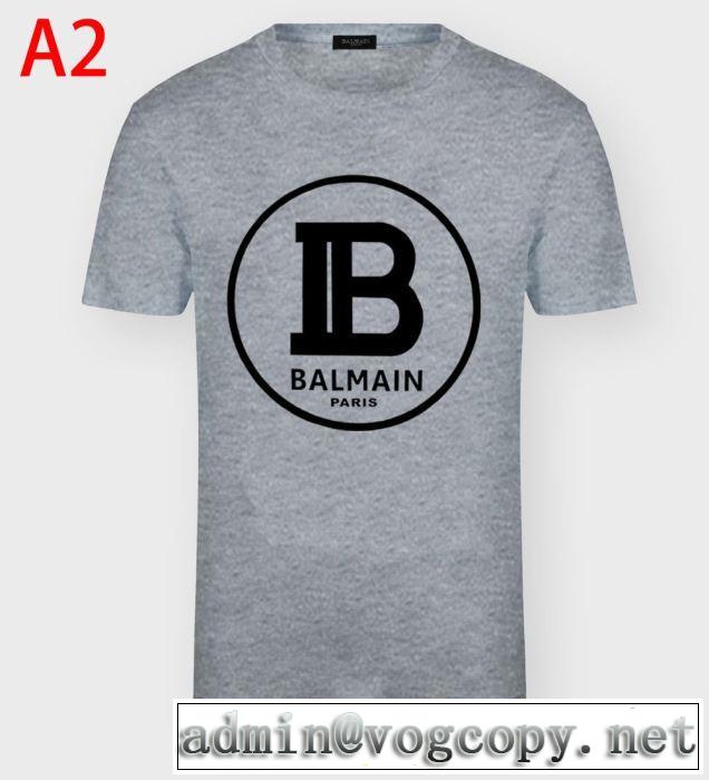 多色可選　お値段もお求めやすい バルマン 2020話題の商品 BALMAIN 半袖Tシャツランキング1位