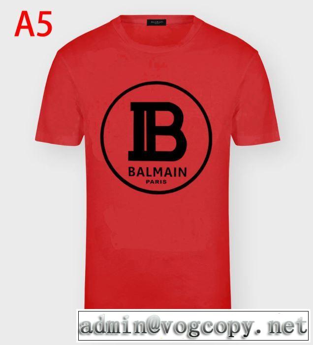 多色可選　お値段もお求めやすい バルマン 2020話題の商品 BALMAIN 半袖Tシャツランキング1位