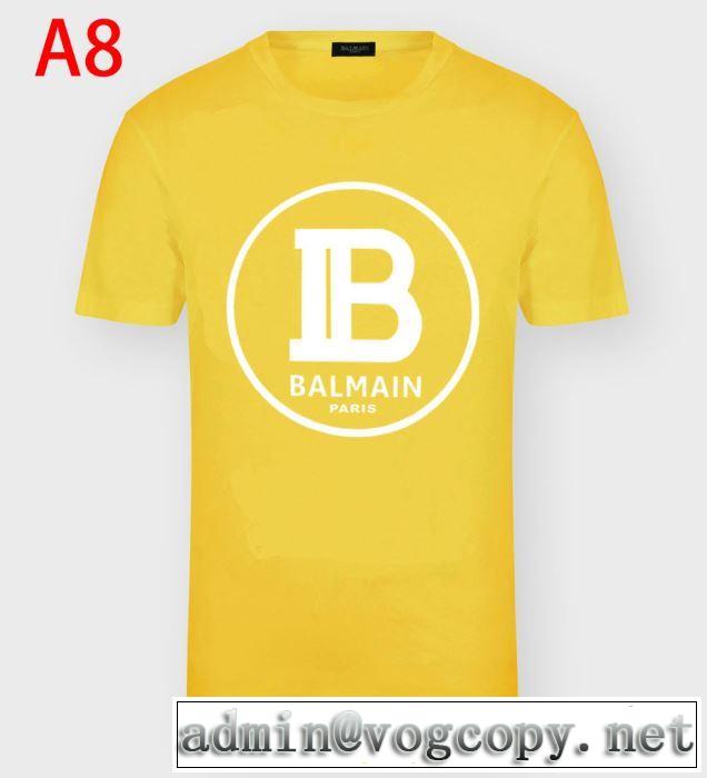 多色可選　お値段もお求めやすい バルマン 2020話題の商品 BALMAIN 半袖Tシャツランキング1位