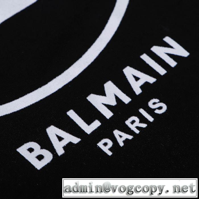 20SS☆送料込 半袖Tシャツ2色可選 今年の春トレンド バルマン BALMAIN 普段のファッション
