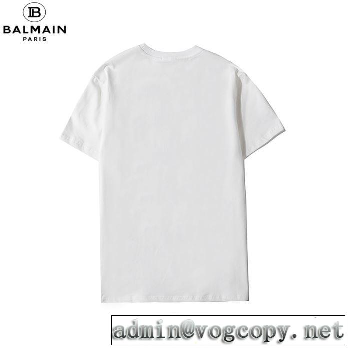 2色可選　大人気のブランドの新作 バルマン BALMAIN 取り入れやすい 半袖Tシャツ