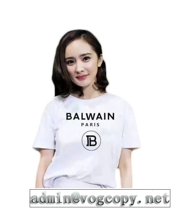 2色可選　大人気のブランドの新作 バルマン BALMAIN 取り入れやすい 半袖Tシャツ