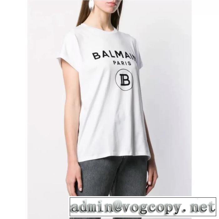 2色可選　大人気のブランドの新作 バルマン BALMAIN 取り入れやすい 半袖Tシャツ
