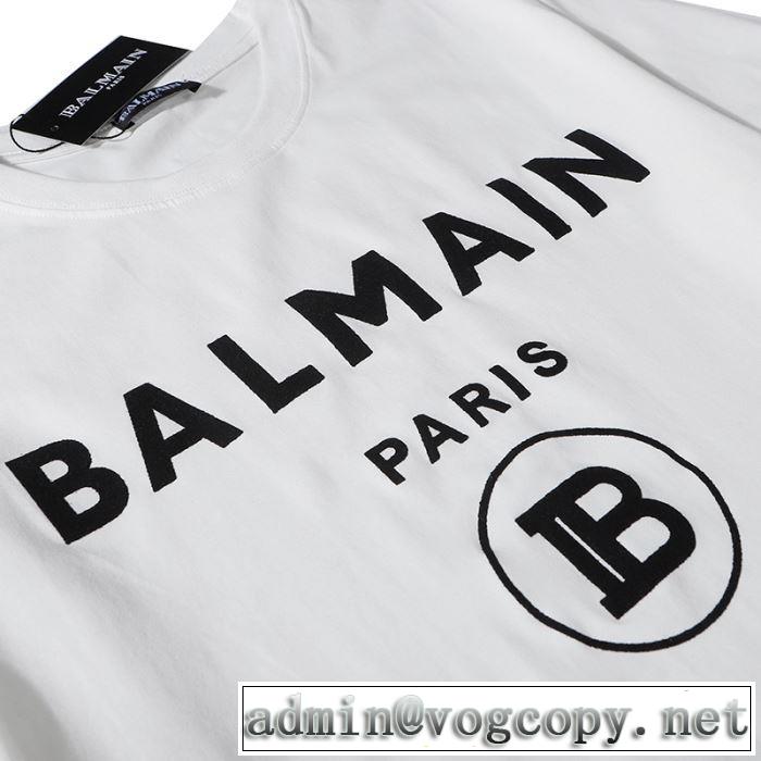 2色可選　大人気のブランドの新作 バルマン BALMAIN 取り入れやすい 半袖Tシャツ