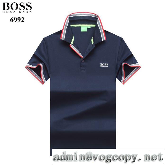 人気ランキング最高　多色可選　ヒューゴボス 着こなしを楽しむ　HUGO BOSS　半袖Tシャツ2020年春夏コレクション