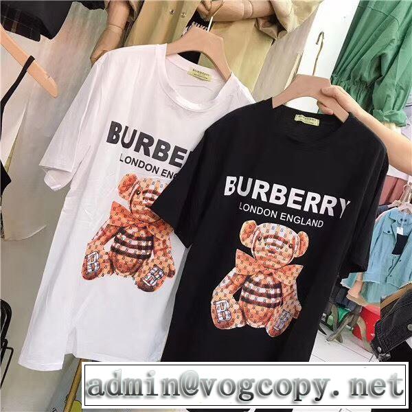 バーバリー 2色可選　今季の主力おすすめ　BURBERRY　半袖Tシャツ差をつけたい人にもおすすめ
