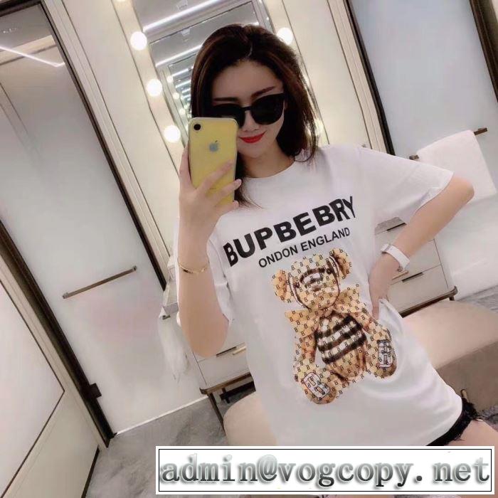バーバリー 2色可選　今季の主力おすすめ　BURBERRY　半袖Tシャツ差をつけたい人にもおすすめ