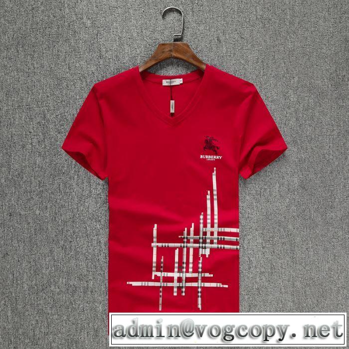 今なお素敵なアイテムだ　3色可選バーバリー BURBERRY　今年の春トレンド半袖Tシャツ大人の新作こそ