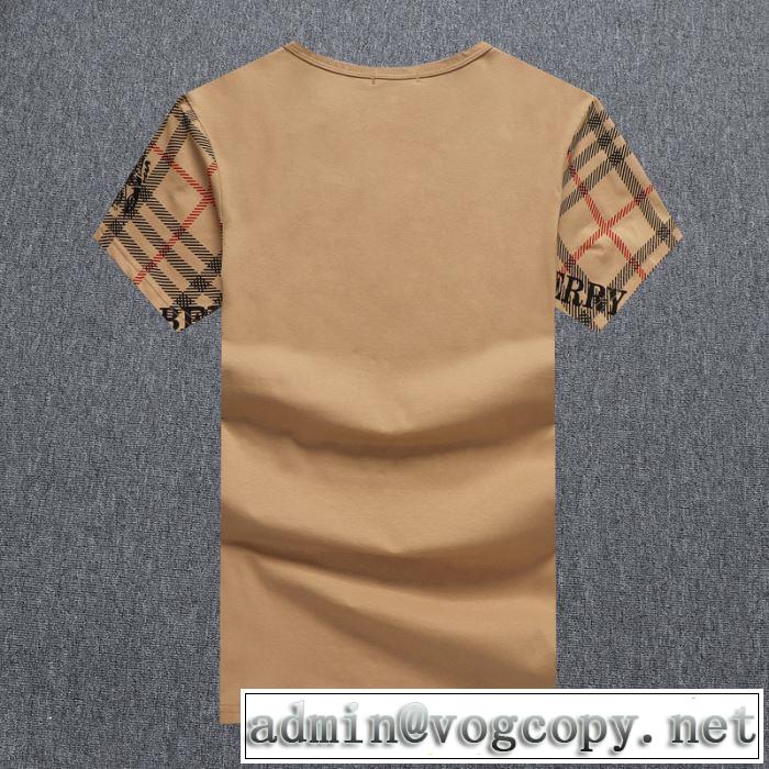 3色可選半袖Tシャツ　大人気のブランドの新作　バーバリー取り入れやすい　 BURBERRY　確定となる上品