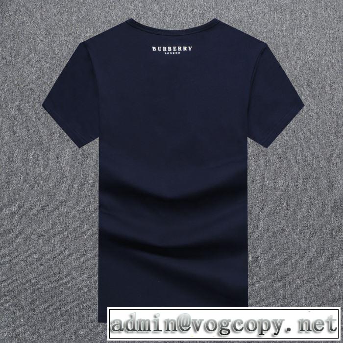 BURBERRY　3色可選　最もオススメ　バーバリー 世界共通のアイテム　半袖Tシャツ　海外でも大人気