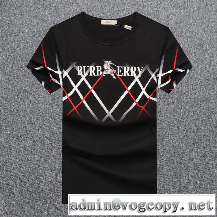20SSトレンド　3色可選半袖Tシャツ　是非ともオススメしたい　バーバリー BURBERRY万能に使える