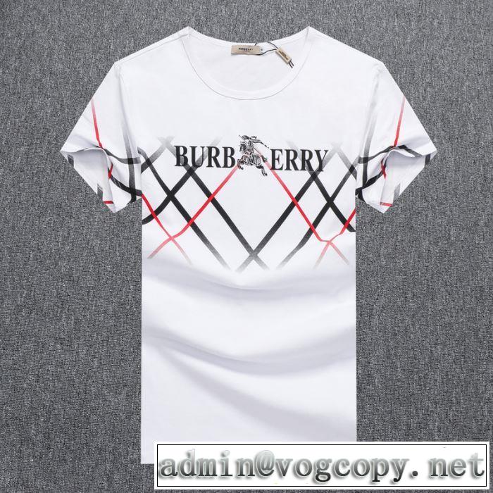 20SSトレンド　3色可選半袖Tシャツ　是非ともオススメしたい　バーバリー BURBERRY万能に使える