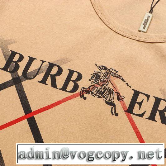 20SSトレンド　3色可選半袖Tシャツ　是非ともオススメしたい　バーバリー BURBERRY万能に使える