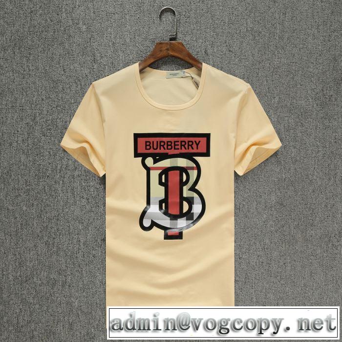 3色可選限定アイテムが登場　バーバリー 新作が見逃せない　BURBERRY　人気ランキング最高　半袖Tシャツ