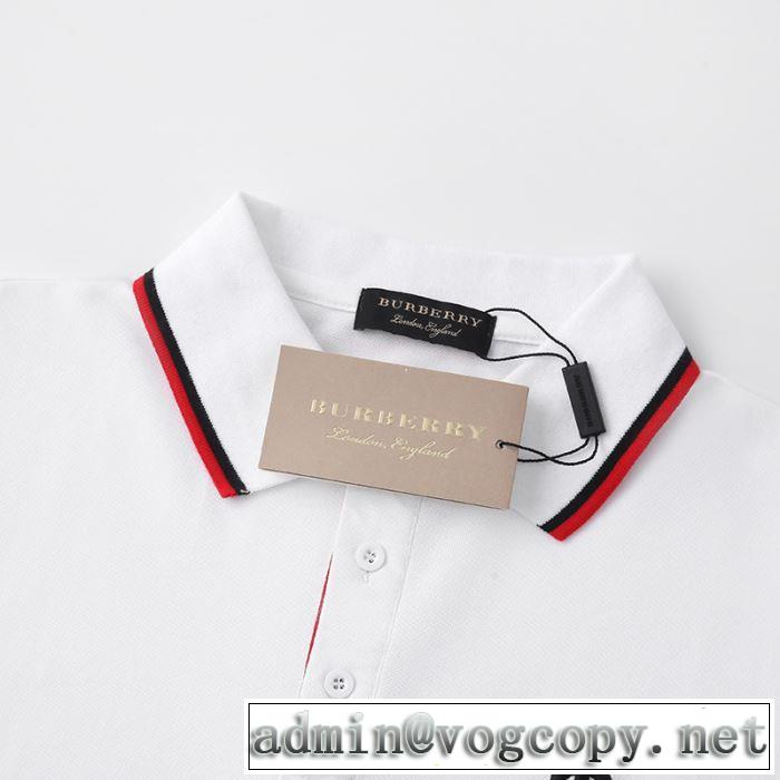 有名ブランドです　2色可選半袖Tシャツ　一目惚れ級に　バーバリー BURBERRY争奪戦必至　