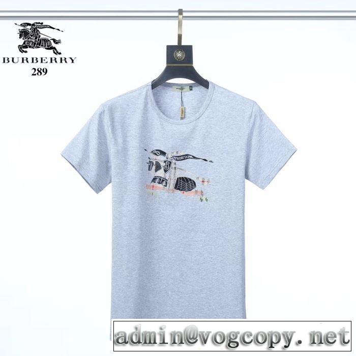 バーバリー 注目されている　BURBERRY　2020年春夏コレクション　半袖Tシャツ注目度が上昇中