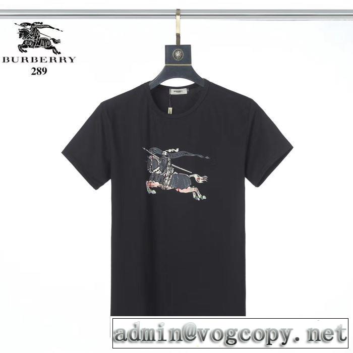 バーバリー 注目されている　BURBERRY　2020年春夏コレクション　半袖Tシャツ注目度が上昇中