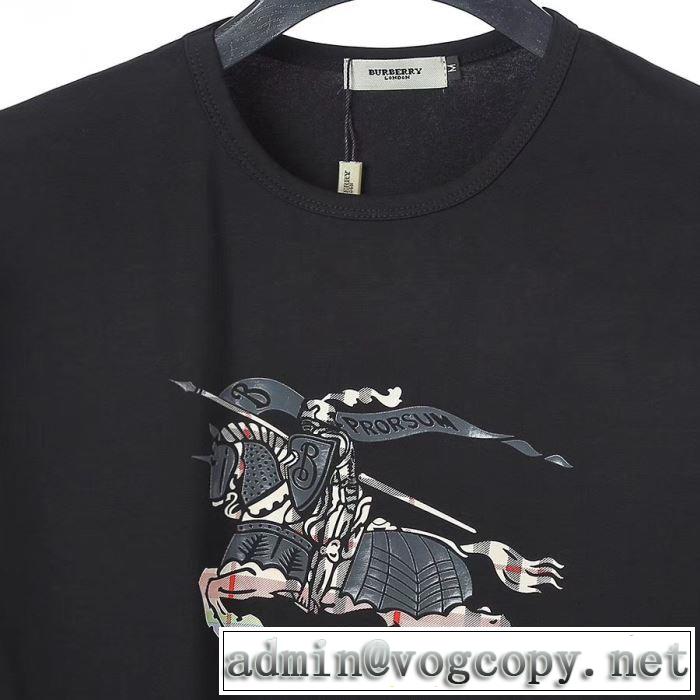 バーバリー 注目されている　BURBERRY　2020年春夏コレクション　半袖Tシャツ注目度が上昇中