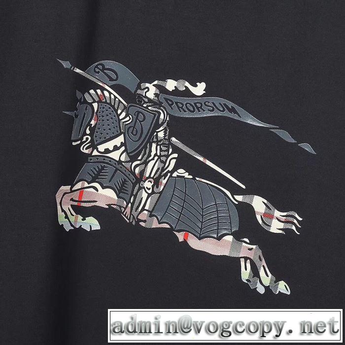 バーバリー 注目されている　BURBERRY　2020年春夏コレクション　半袖Tシャツ注目度が上昇中