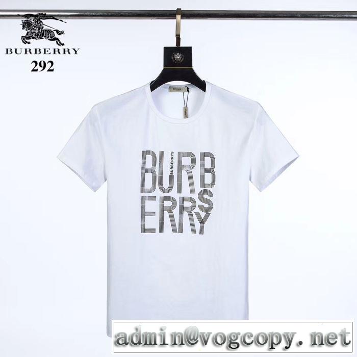 3色可選　最先端のスタイル　バーバリー2020SS人気　 BURBERRY　半袖Tシャツ　2年以上連続１位獲得