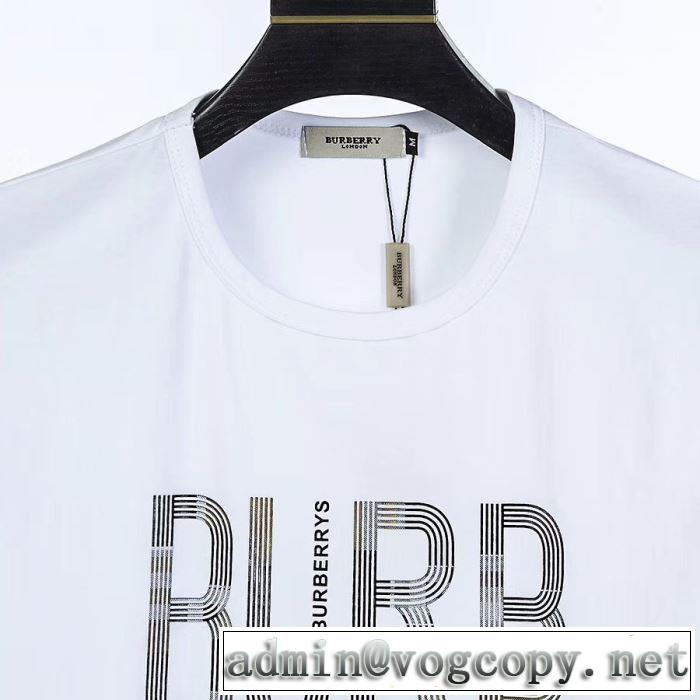 3色可選　最先端のスタイル　バーバリー2020SS人気　 BURBERRY　半袖Tシャツ　2年以上連続１位獲得