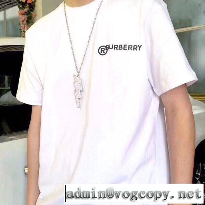 半袖Tシャツ　エレガントな雰囲気　3色可選バーバリー BURBERRY　１点限り！VIPセール