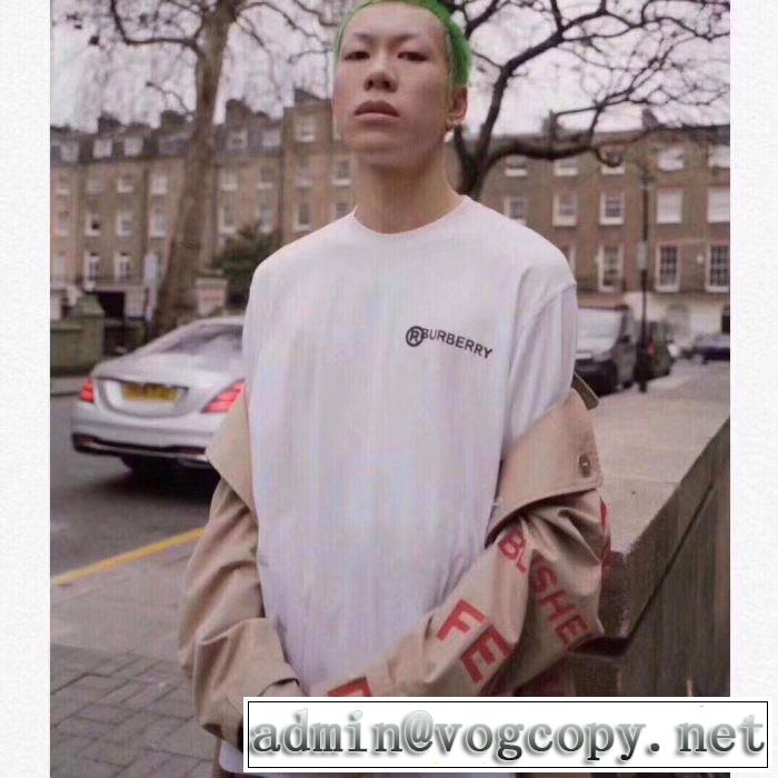 半袖Tシャツ　エレガントな雰囲気　3色可選バーバリー BURBERRY　１点限り！VIPセール