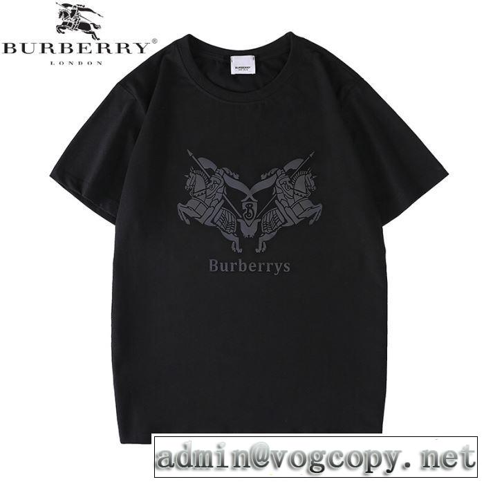 BURBERRY　　ストリート界隈でも人気　バーバリー 2色可選　20新作です　半袖Tシャツ　ストリート系に大人気