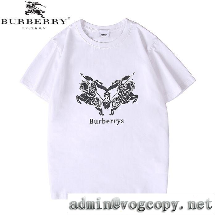 BURBERRY　　ストリート界隈でも人気　バーバリー 2色可選　20新作です　半袖Tシャツ　ストリート系に大人気
