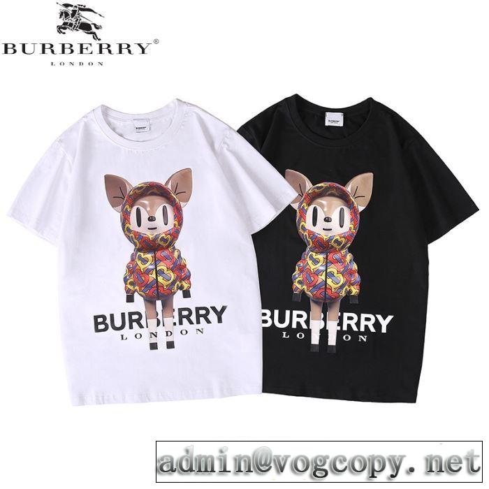 2020春新作　半袖Tシャツ　2色可選ファッショニスタを中心に新品が非常に人気　バーバリー BURBERRY　