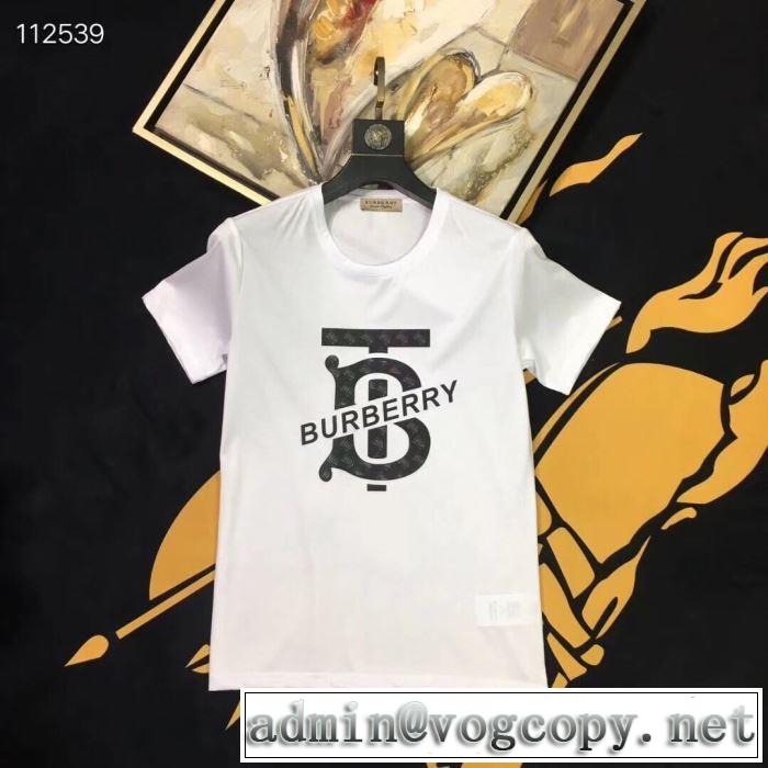 半袖Tシャツ　飽きもこないデザイン2色可選　バーバリー BURBERRY　差をつけたい人にもおすすめ