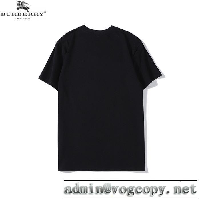 春夏コレクション新品　3色可選　バーバリー BURBERRY　普段見ないデザインばかり　半袖Tシャツ