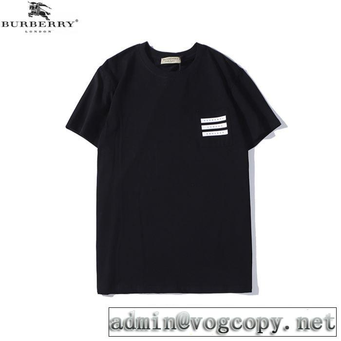 2色可選　バーバリー非常にシンプルなデザインな　 BURBERRY　2020年春限定　半袖Tシャツ海外大人気