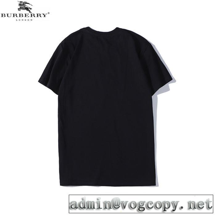 2色可選　バーバリー非常にシンプルなデザインな　 BURBERRY　2020年春限定　半袖Tシャツ海外大人気