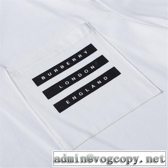 2色可選　バーバリー非常にシンプルなデザインな　 BURBERRY　2020年春限定　半袖Tシャツ海外大人気