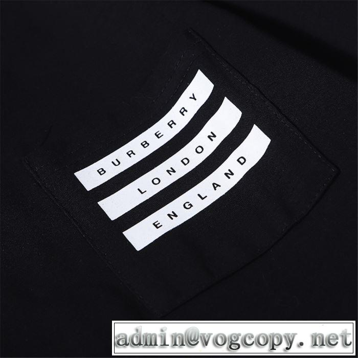 2色可選　バーバリー非常にシンプルなデザインな　 BURBERRY　2020年春限定　半袖Tシャツ海外大人気