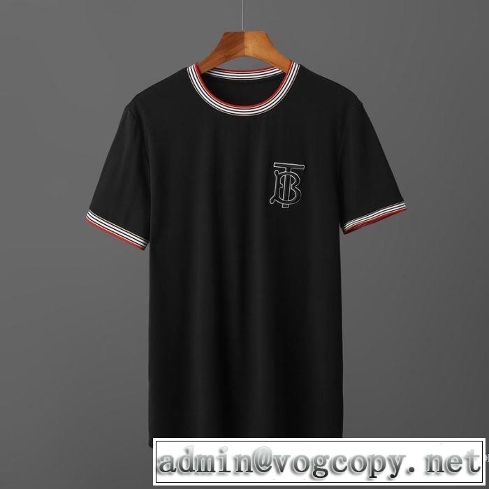 半袖Tシャツ 取り入れやすい バーバリー 人気が継続中 BURBERRY 確定となる上品