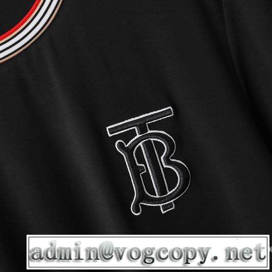 半袖Tシャツ 取り入れやすい バーバリー 人気が継続中 BURBERRY 確定となる上品