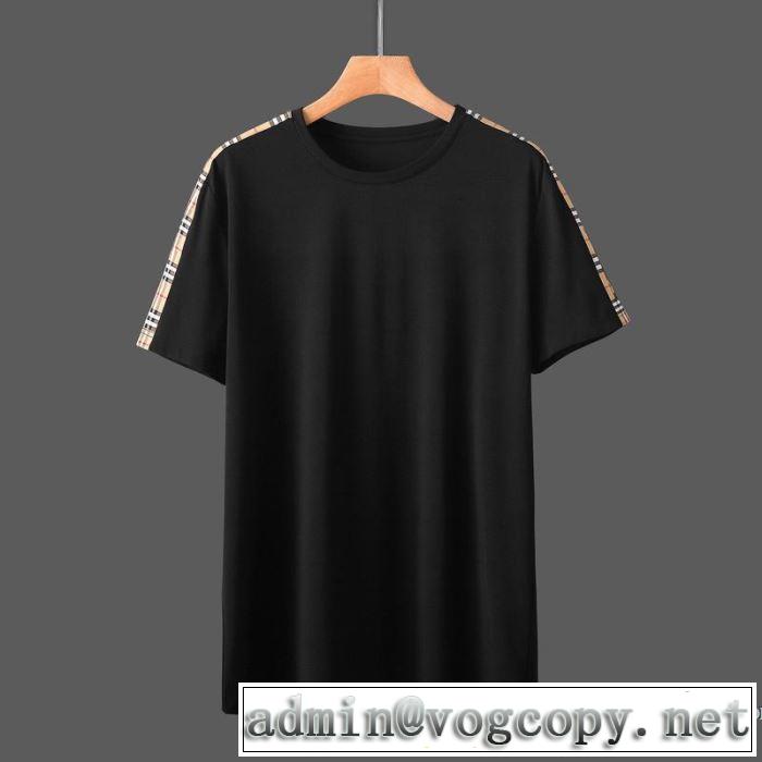バーバリー 海外でも大人気 BURBERRY 日本未入荷カラー 半袖Tシャツ 上品に着こなせ