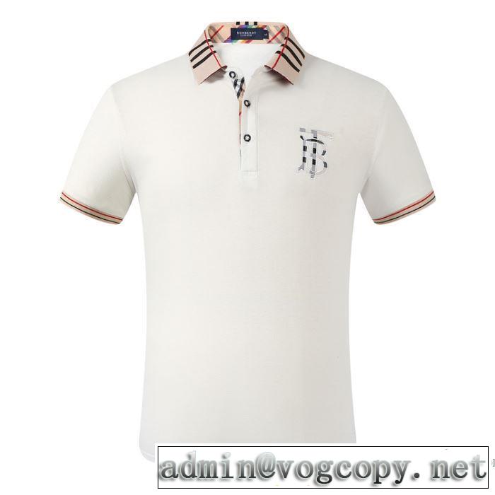 3色可選 有名ブランドです 半袖Tシャツ 人気ランキング最高 バーバリー BURBERRY 着こなしを楽しむ